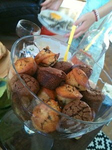 I had to eat through the Banana-Chocolate muffins to find the Crack Brownies.