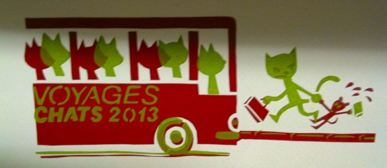 One of the silkscreen projects Manu showed us