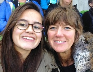 Meanwhile back in Seattle, Melinda and Celeste helped the Sounders win an important game.