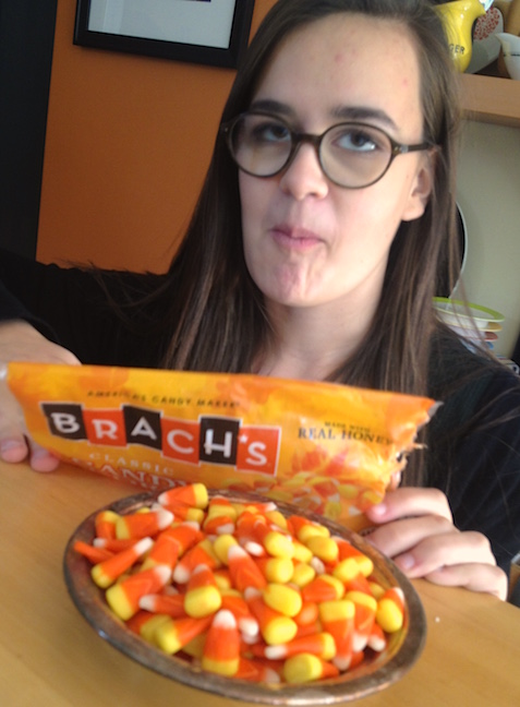 This one is "Celeste Does Not Like Candy Corn."