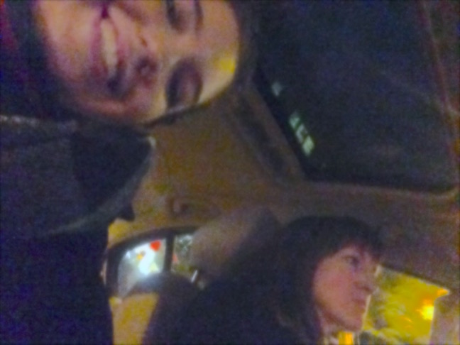 Melinda drove down to Portland this morning to spend a night and most of the weekend with Ella. I asked for a photo of the two of them together and got this via text from Ella.