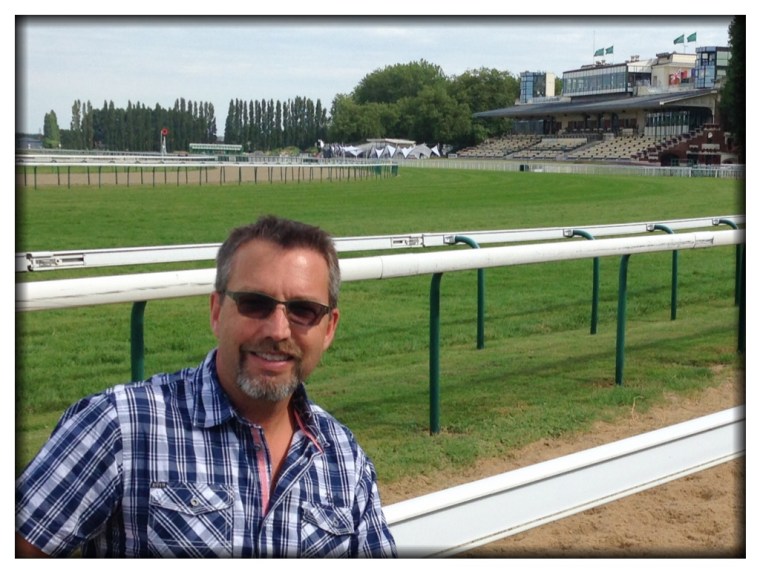 Max snapped this and the previous picture of me. Believe me, this track is incredible. 