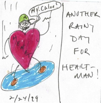 It's February. It's Seattle. It's raining.