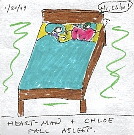 Those of you with kids, have you ever lay down in your bed with your kid and fallen asleep? Thought so.