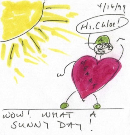 A sunny day in April is a welcome sight in Seattle!