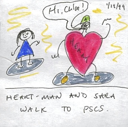 Sara is the daughter of a good friend who came to Seattle for a short time to attend PSCS.