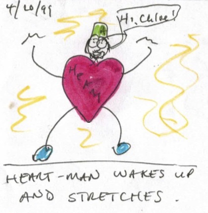 Well, what do you do when you first get up?