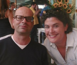 Bernard and the owner of The Whale Wins